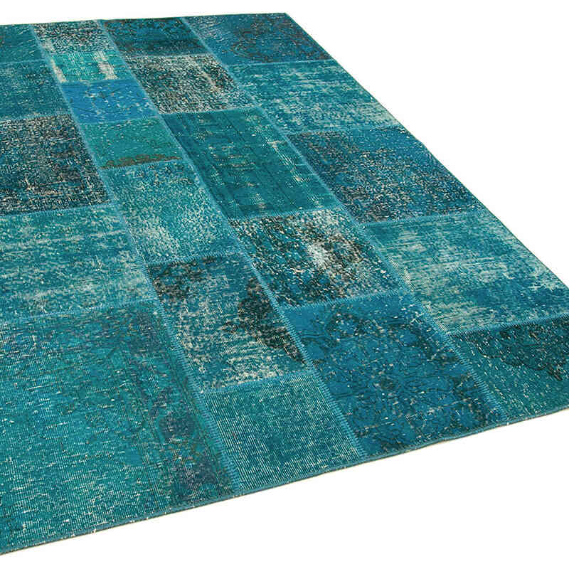 Patchwork El Dokuma Halı - 169 cm x 243 cm - K0063844
