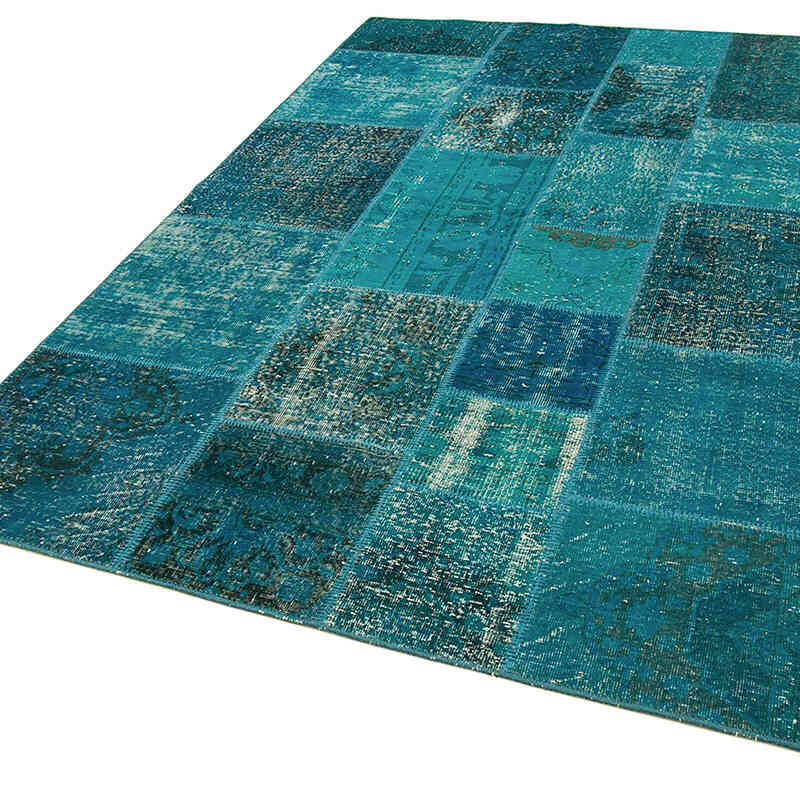 Patchwork El Dokuma Halı - 169 cm x 243 cm - K0063844