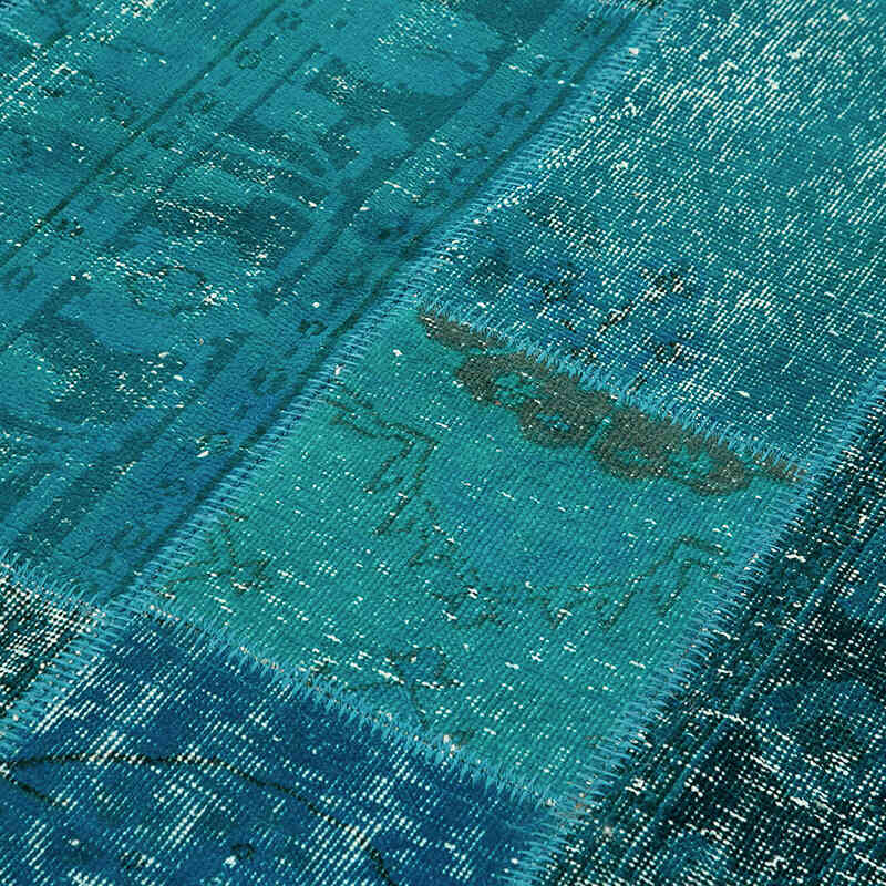 Patchwork El Dokuma Halı - 169 cm x 243 cm - K0063844