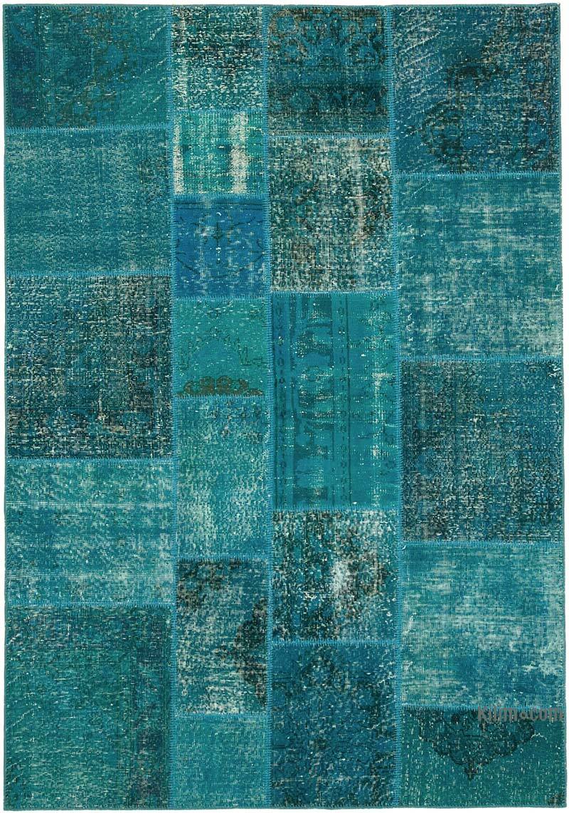 Patchwork El Dokuma Halı - 169 cm x 243 cm - K0063844