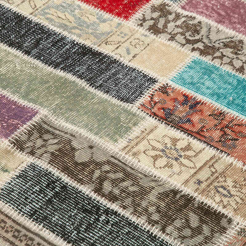 Patchwork El Dokuma Halı - 173 cm x 231 cm - K0063852