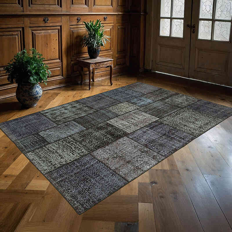 Alfombra Turca de Retazos - 171 cm x 246 cm - K0063862