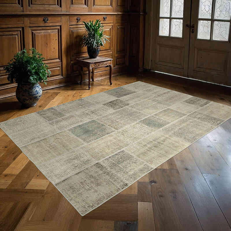 Alfombra Turca de Retazos - 173 cm x 244 cm - K0063865