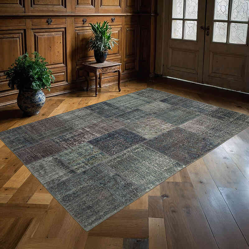 Alfombra Turca de Retazos - 170 cm x 242 cm - K0063867
