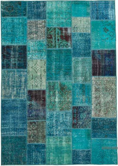 Patchwork El Dokuma Halı - 171 cm x 240 cm
