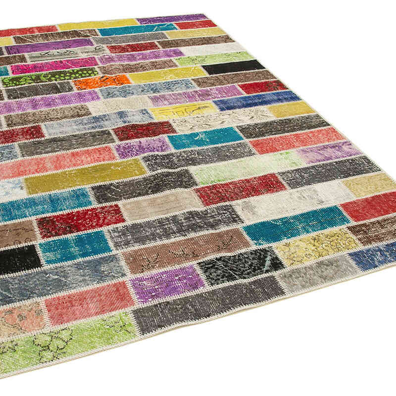 Alfombra Turca de Retazos - 172 cm x 230 cm - K0063877