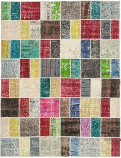 Patchwork El Dokuma Halı - 177 cm x 229 cm