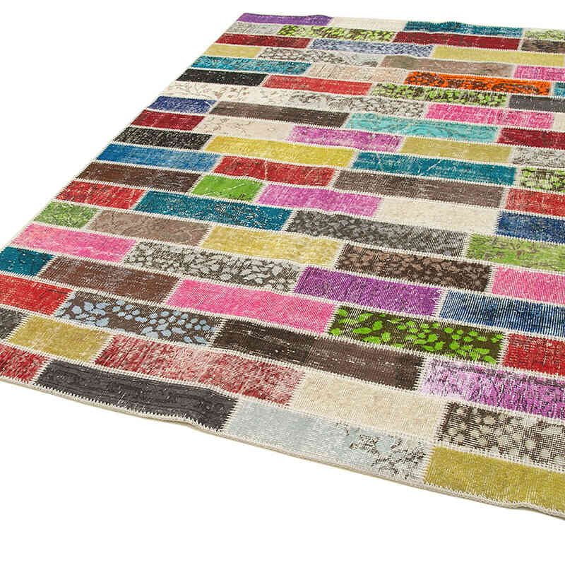 Alfombra Turca de Retazos - 176 cm x 227 cm - K0063881