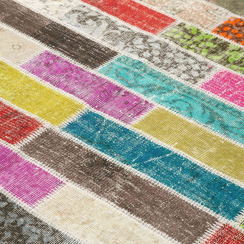 Alfombra Turca de Retazos - 176 cm x 227 cm - K0063881