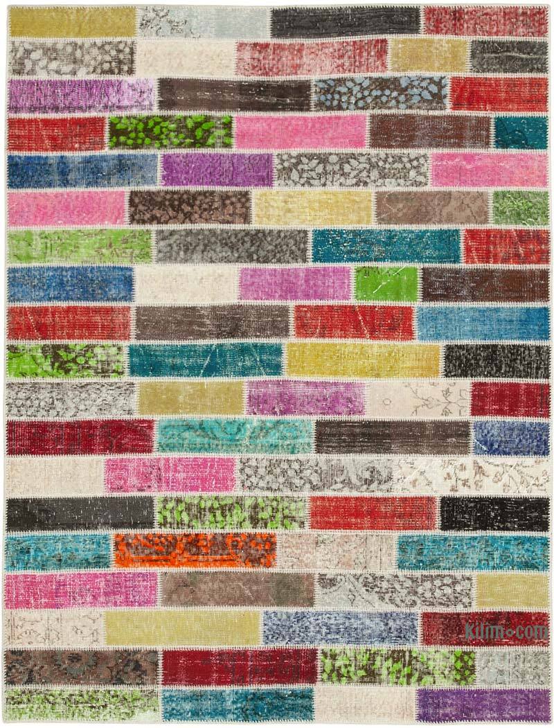 Alfombra Turca de Retazos - 176 cm x 227 cm - K0063881