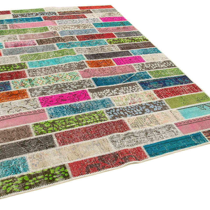 Alfombra Turca de Retazos - 173 cm x 228 cm - K0063884