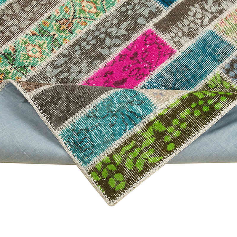 Alfombra Turca de Retazos - 173 cm x 228 cm - K0063884