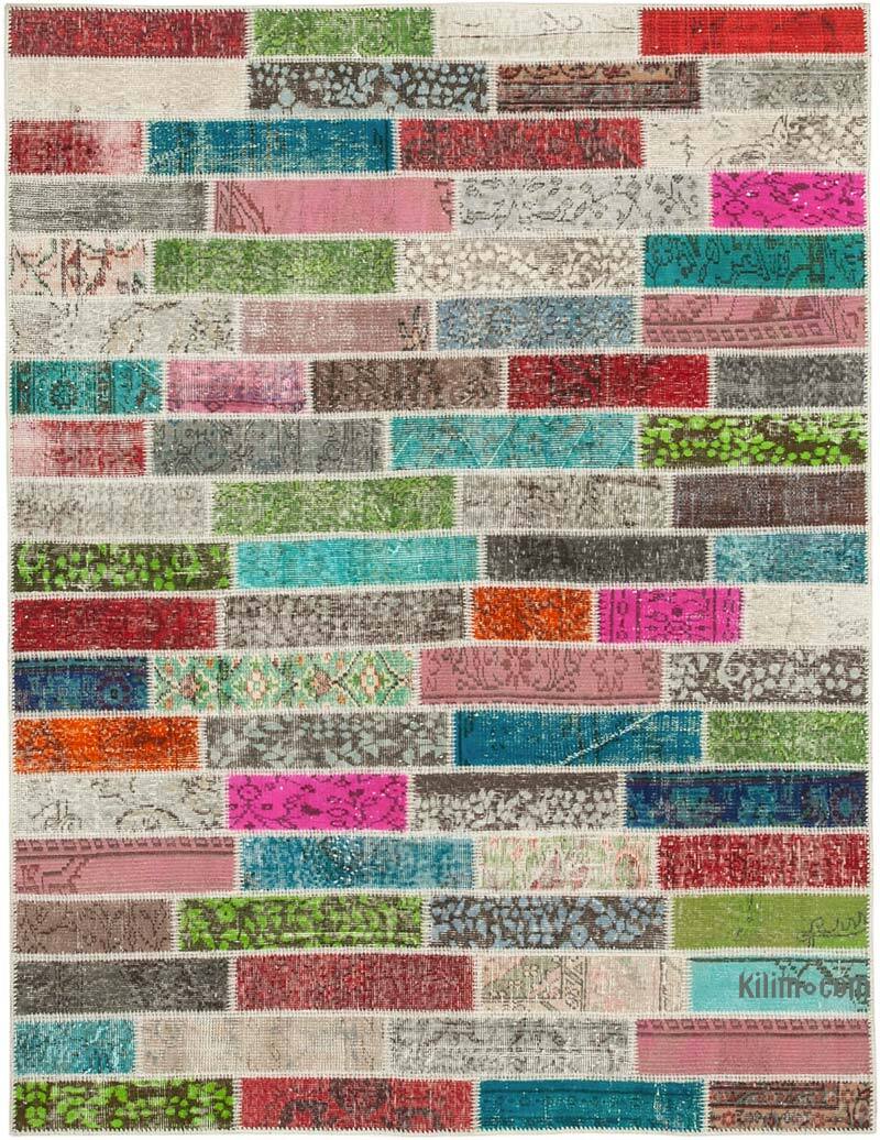Alfombra Turca de Retazos - 173 cm x 228 cm - K0063884
