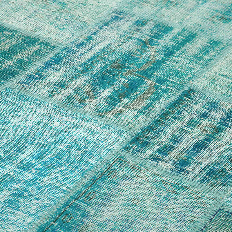 Patchwork El Dokuma Halı - 204 cm x 303 cm - K0063889