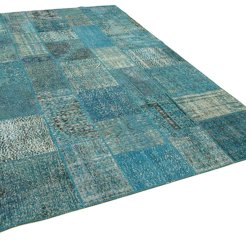 Patchwork El Dokuma Halı - 200 cm x 297 cm - K0063891