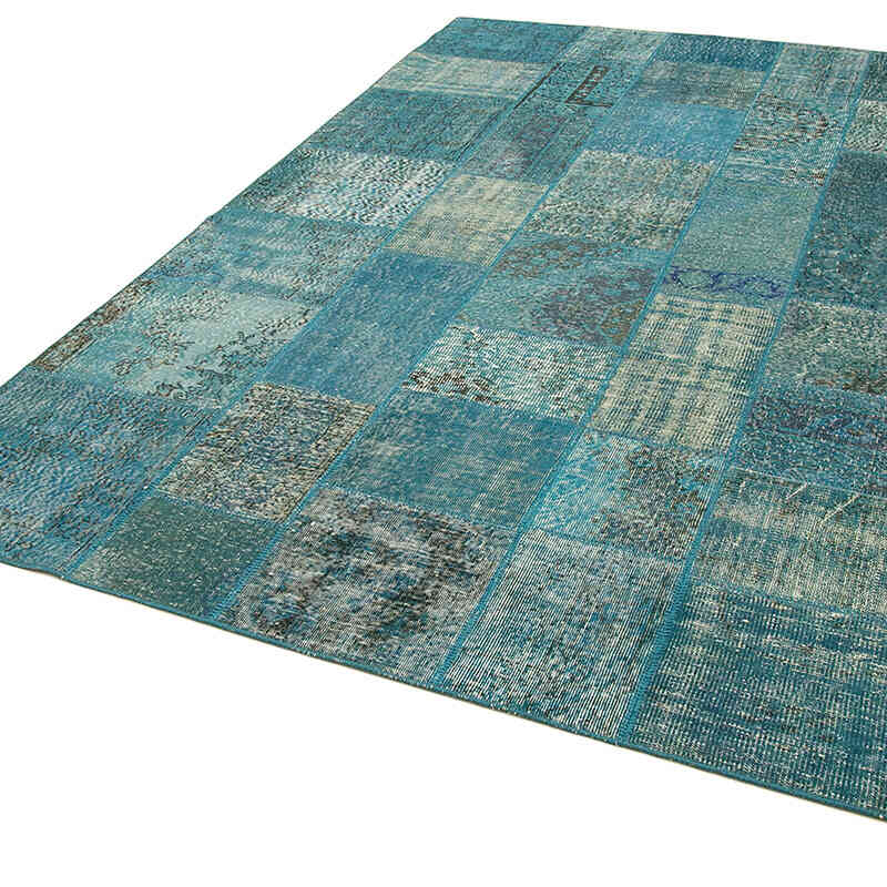 Patchwork El Dokuma Halı - 200 cm x 297 cm - K0063891