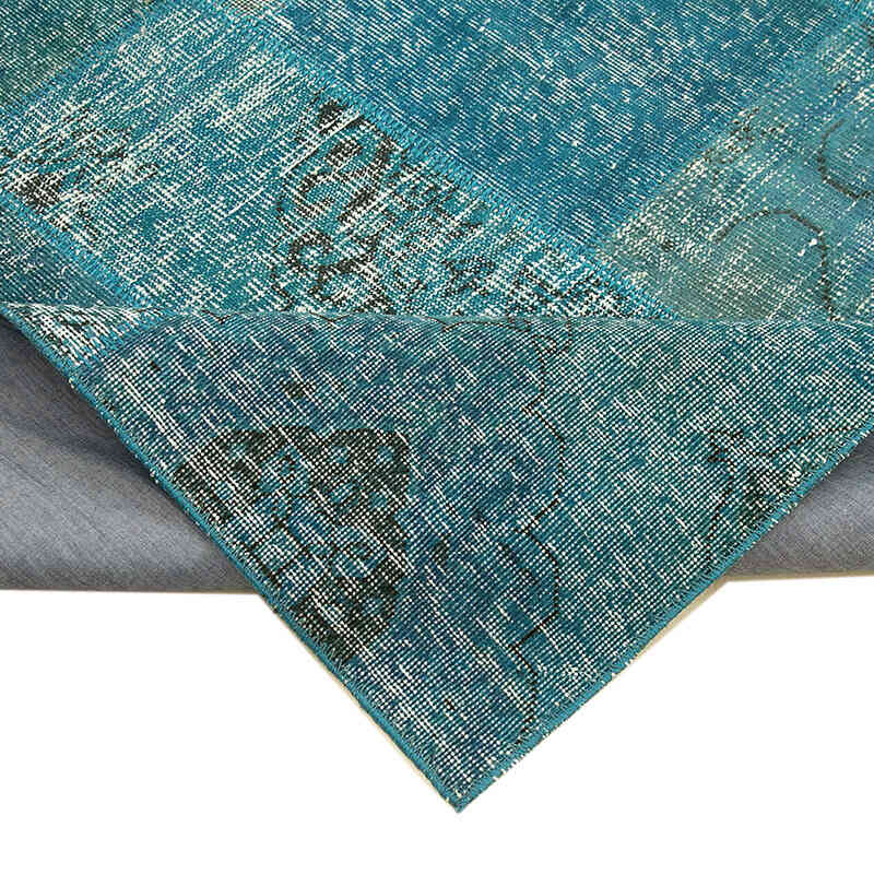 Patchwork El Dokuma Halı - 200 cm x 297 cm - K0063891