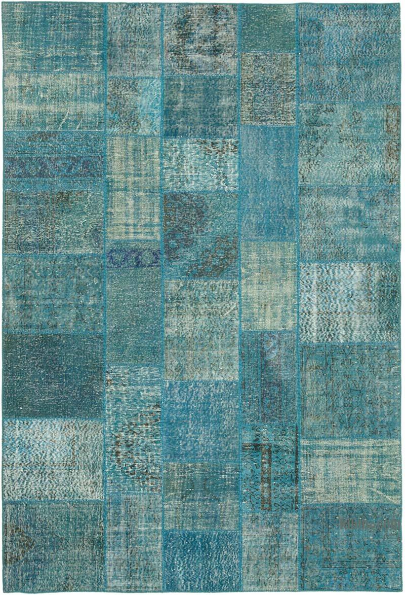 Patchwork El Dokuma Halı - 200 cm x 297 cm - K0063891