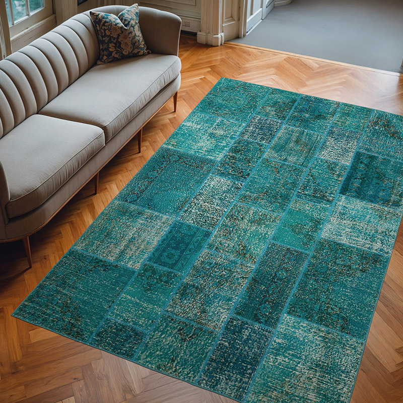 Alfombra Turca de Retazos - 200 cm x 298 cm - K0063893