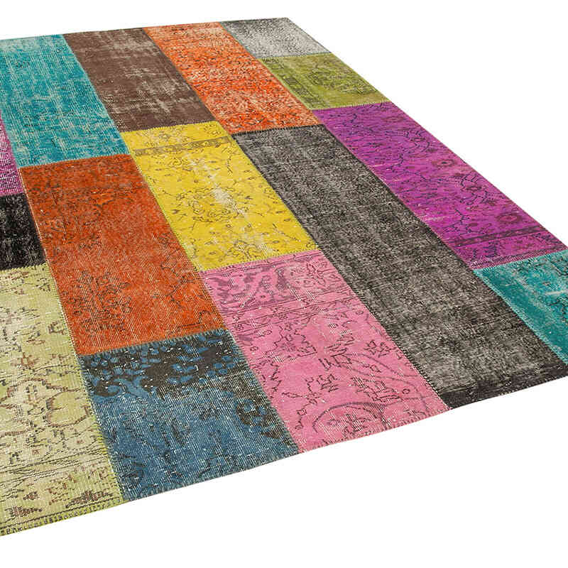 Alfombra Turca de Retazos - 202 cm x 276 cm - K0063900