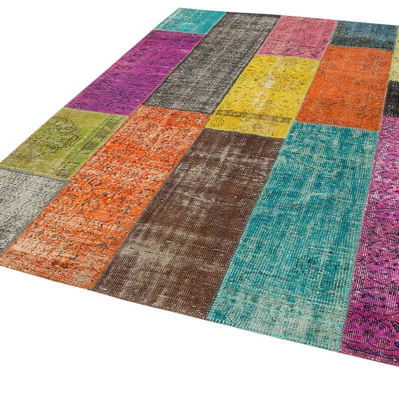 Alfombra Turca de Retazos - 202 cm x 276 cm - K0063900