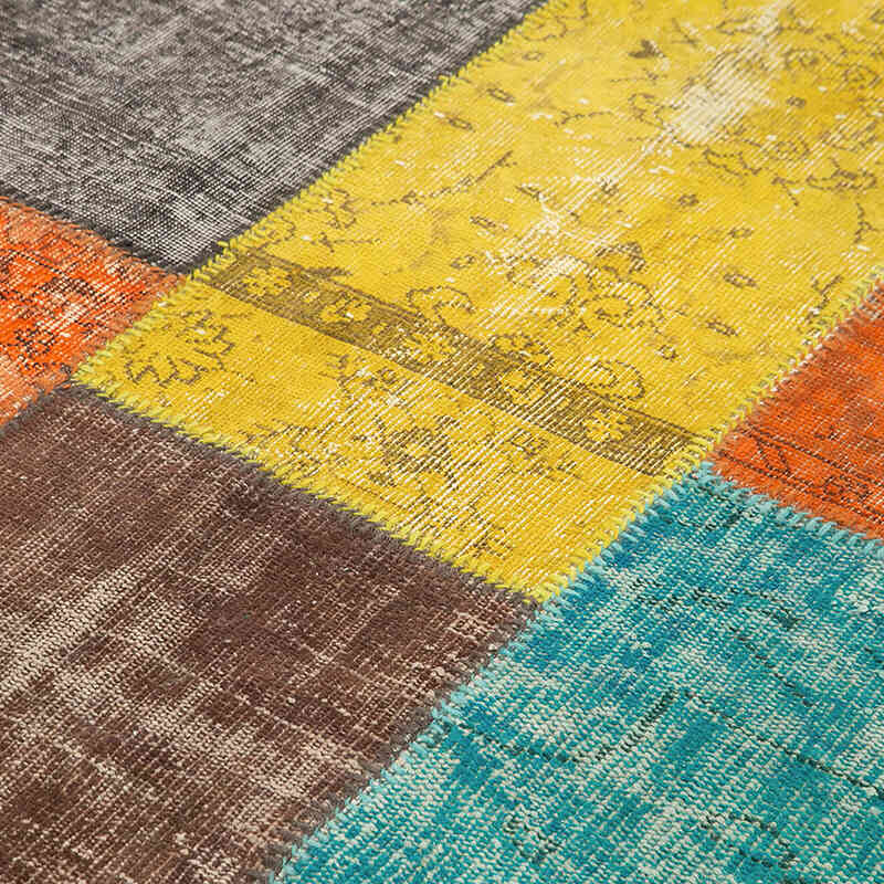 Alfombra Turca de Retazos - 202 cm x 276 cm - K0063900
