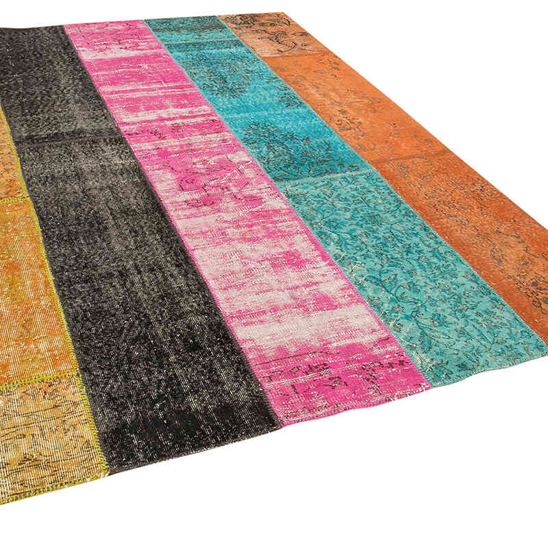 Alfombra Turca de Retazos - 206 cm x 267 cm - K0063901