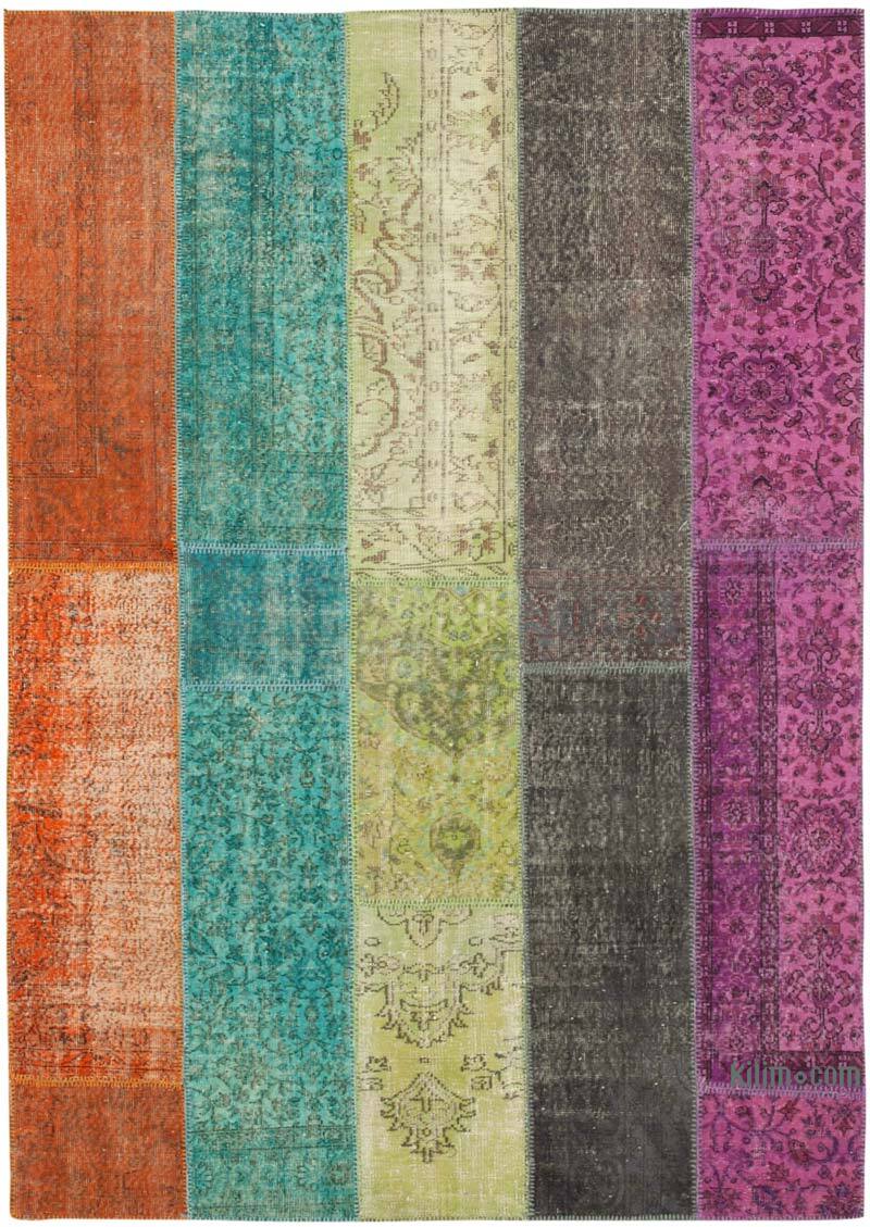 Alfombra Turca de Retazos - 205 cm x 290 cm - K0063904