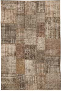 Patchwork El Dokuma Halı - 203 cm x 303 cm