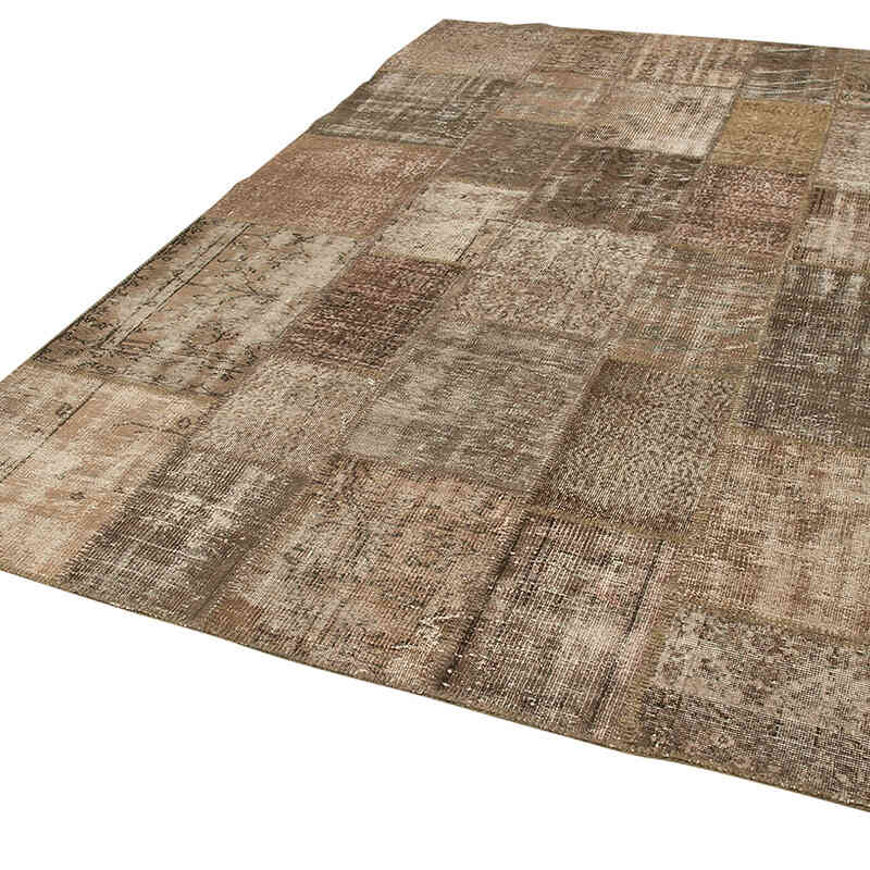 Patchwork El Dokuma Halı - 203 cm x 303 cm - K0063908