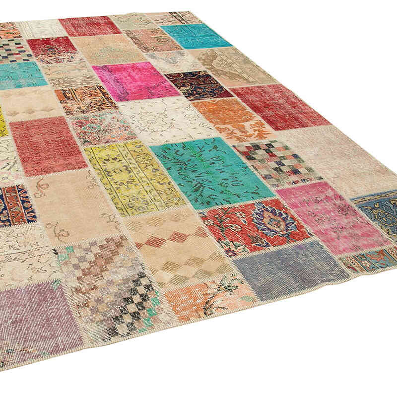 Alfombra Turca de Retazos - 208 cm x 296 cm - K0063921