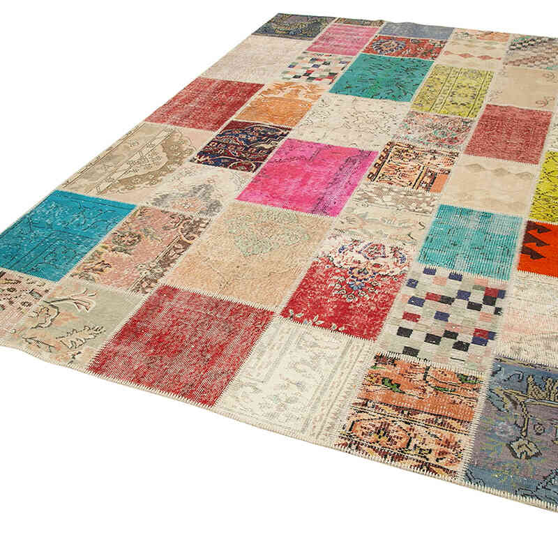 Alfombra Turca de Retazos - 208 cm x 296 cm - K0063921