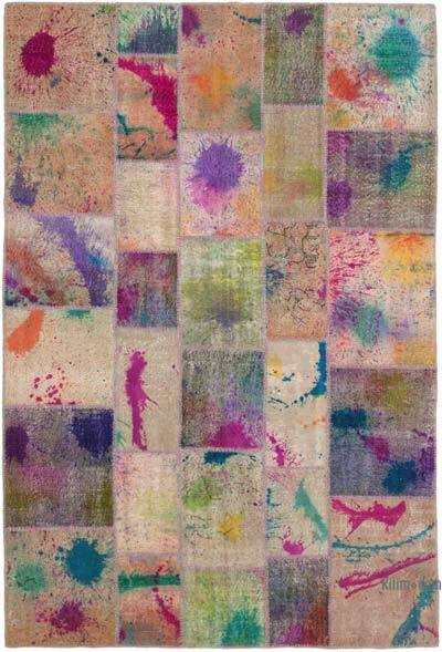 Patchwork El Dokuma Halı - 204 cm x 300 cm