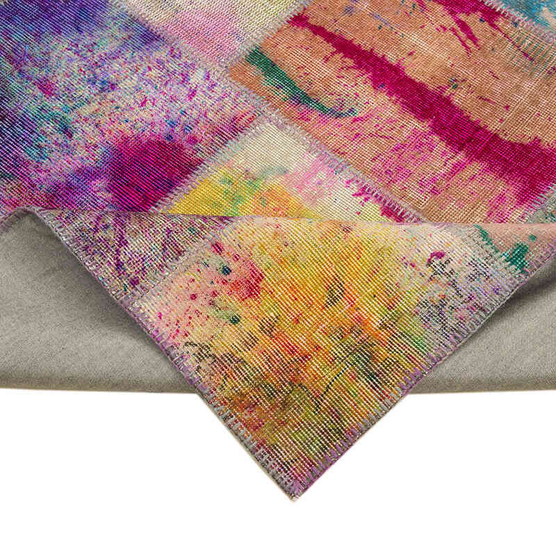 Alfombra Turca de Retazos - 198 cm x 302 cm - K0063953
