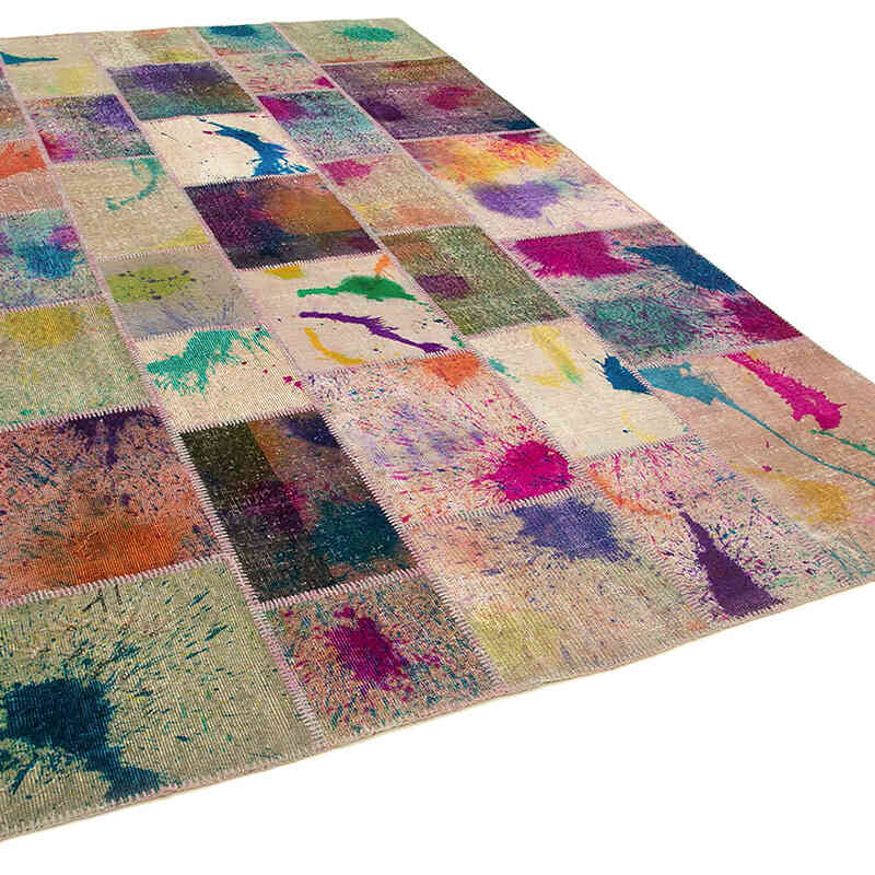 Alfombra Turca de Retazos - 206 cm x 306 cm - K0063954