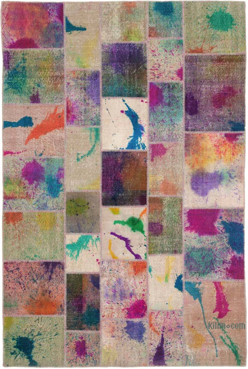Alfombra Turca de Retazos - 206 cm x 306 cm - K0063954
