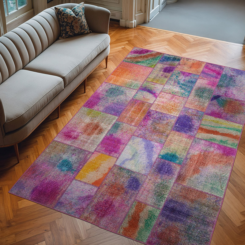 Alfombra Turca de Retazos - 200 cm x 300 cm - K0063957