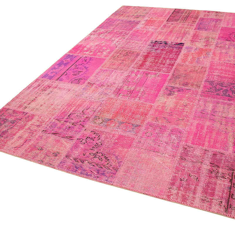 Patchwork El Dokuma Halı - 202 cm x 303 cm - K0063963