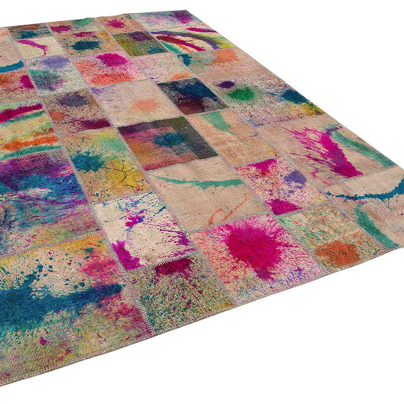 Alfombra Turca de Retazos - 205 cm x 300 cm - K0063979