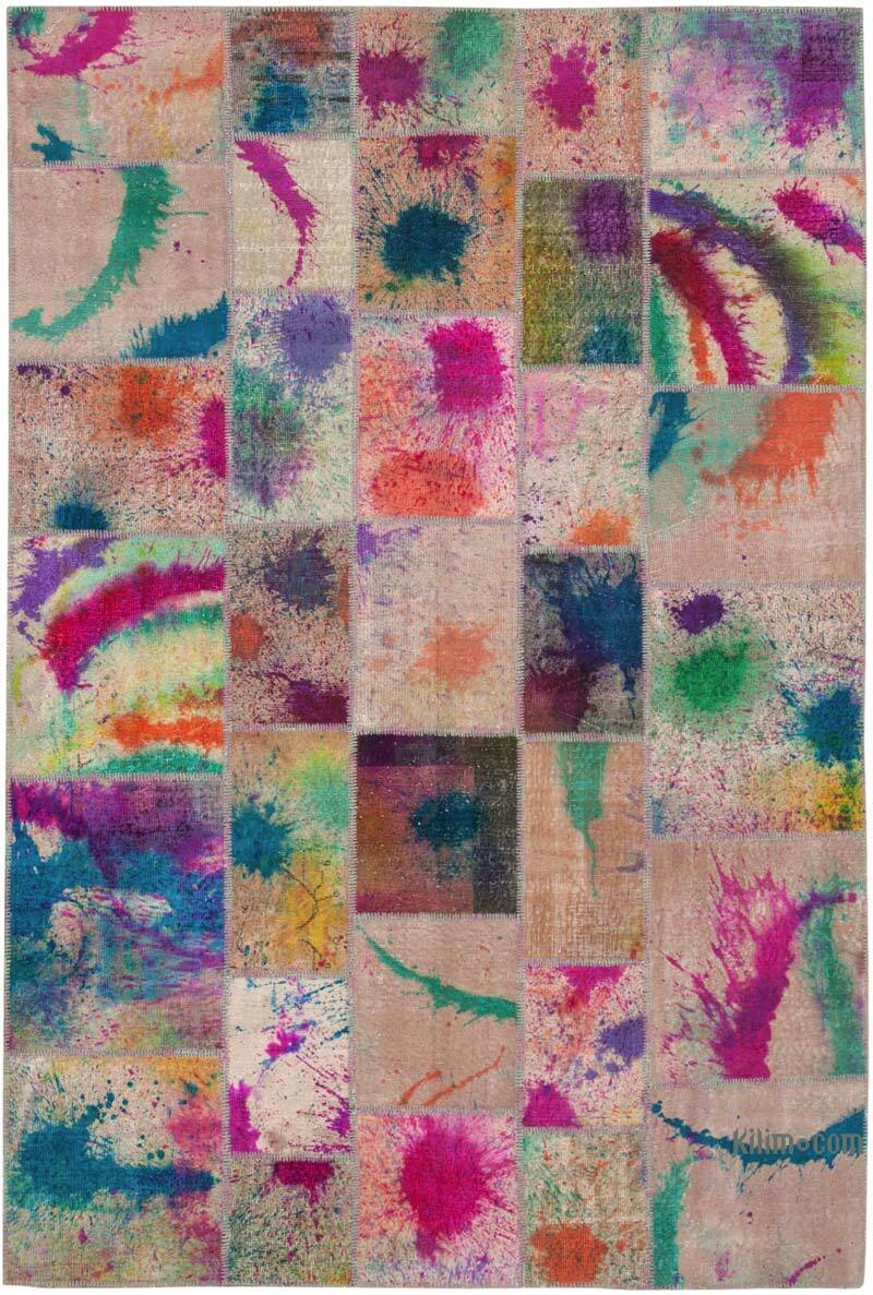 Alfombra Turca de Retazos - 205 cm x 300 cm - K0063979