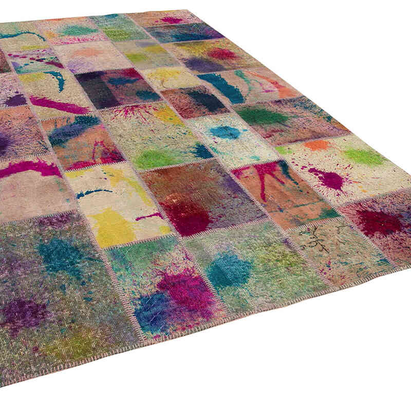 Alfombra Turca de Retazos - 206 cm x 302 cm - K0063985