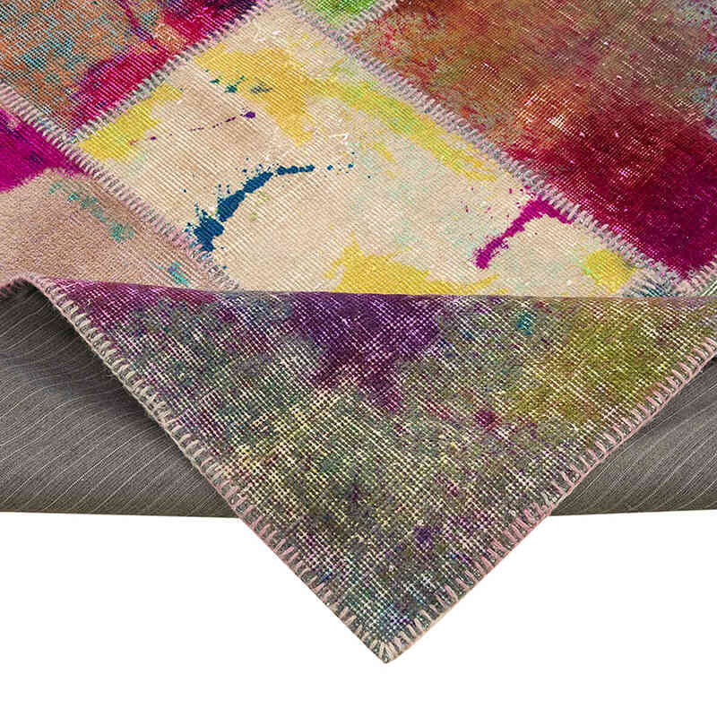 Alfombra Turca de Retazos - 206 cm x 302 cm - K0063985