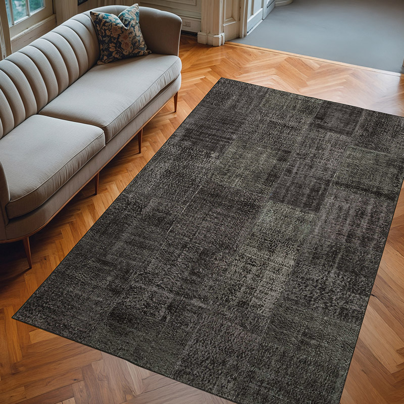 Alfombra Turca de Retazos - 193 cm x 299 cm - K0063993