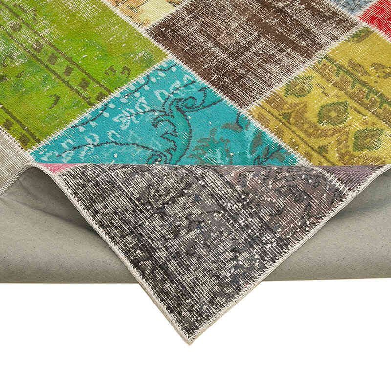 Patchwork El Dokuma Halı - 205 cm x 300 cm - K0063999