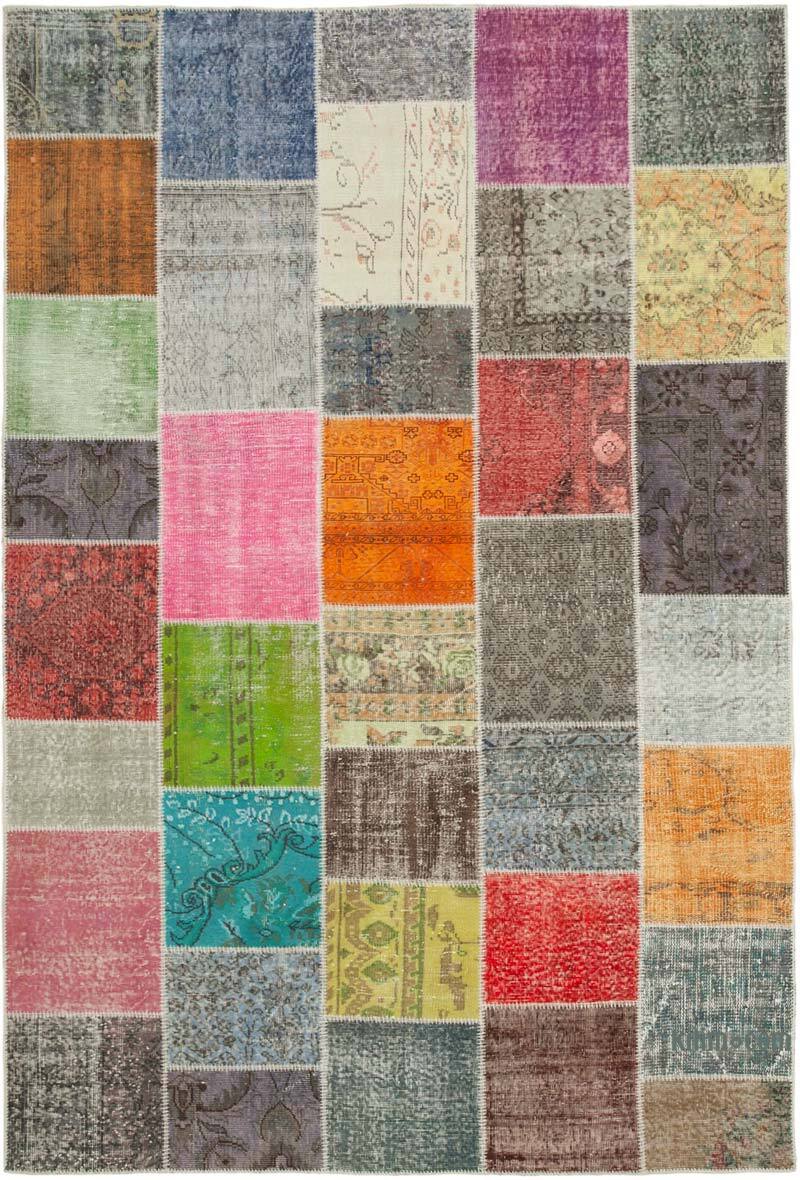 Patchwork El Dokuma Halı - 205 cm x 300 cm - K0063999
