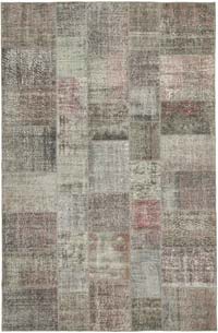 Patchwork El Dokuma Halı - 199 cm x 301 cm