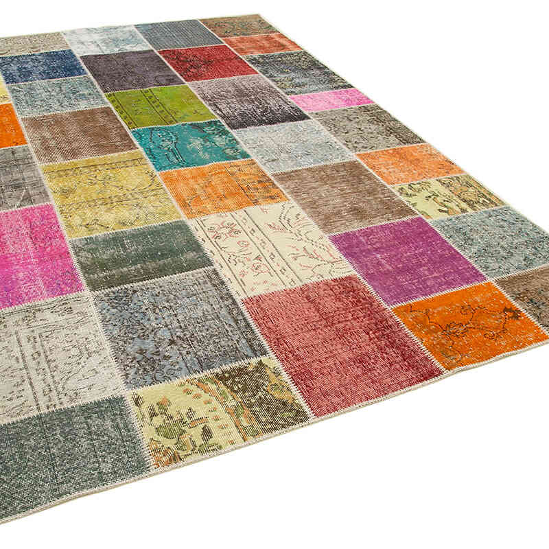Alfombra Turca de Retazos - 205 cm x 297 cm - K0064005