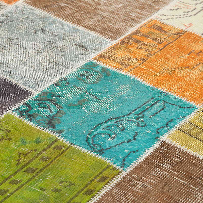 Alfombra Turca de Retazos - 205 cm x 297 cm - K0064005