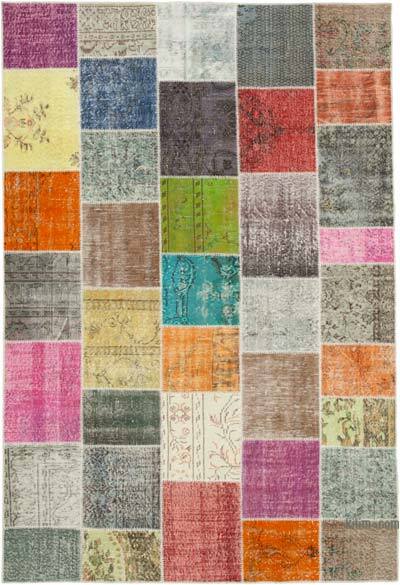 Patchwork El Dokuma Halı - 205 cm x 297 cm
