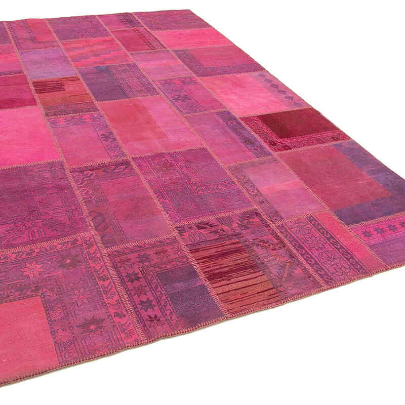 Patchwork El Dokuma Halı - 208 cm x 306 cm - K0064012